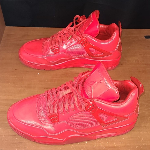Air Jordan 11 LAB4 Red Patent Leather - Picture 3 of 6